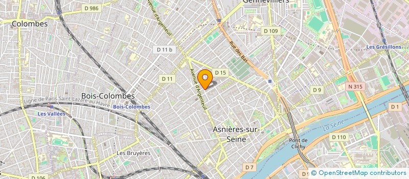 localisation de l'entreprise MONSIEUR MOHAMED ATTROUCHE à ASNIERES-SUR-SEINE