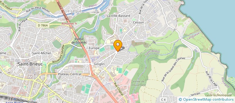 localisation de l'entreprise MONSIEUR MOHAMED AUETO à SAINT-BRIEUC