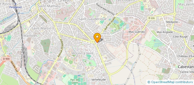 localisation de l'entreprise MONSIEUR MOHAMED AWAD SEDIK ABDLKADER  PERPIGNAN