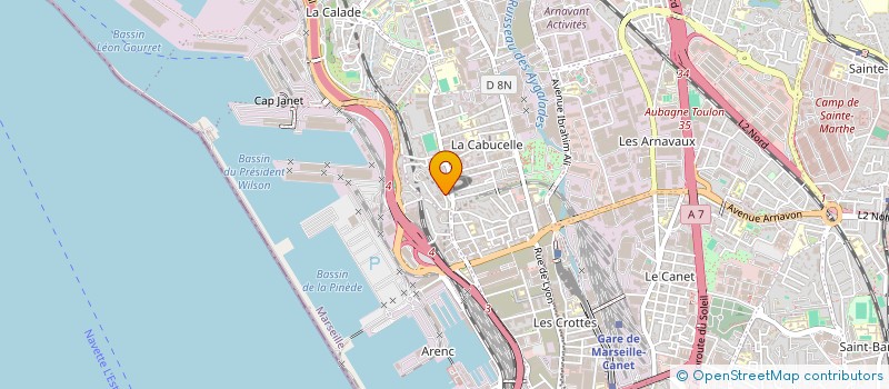 localisation de l'entreprise MONSIEUR MOHAMED AYACHI à MARSEILLE