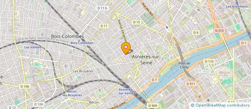 localisation de l'entreprise MONSIEUR MOHAMED AYACHI-AMOR à ASNIERES-SUR-SEINE
