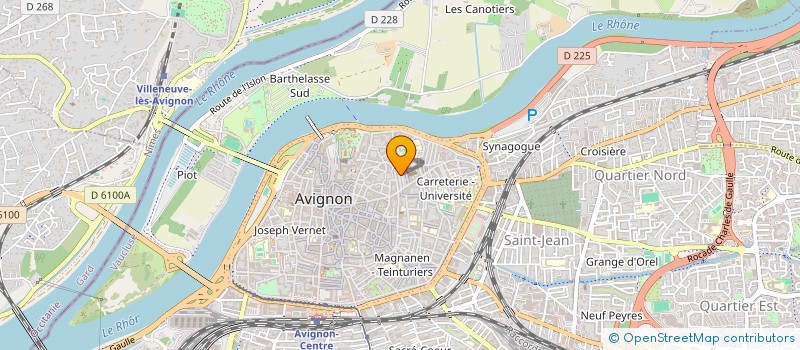 localisation de l'entreprise MONSIEUR MOHAMED AYACHINE  AVIGNON