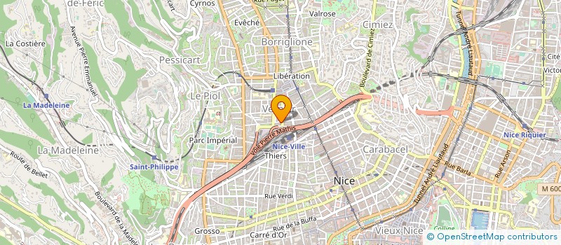localisation de l'entreprise MONSIEUR MOHAMED AYADI à NICE