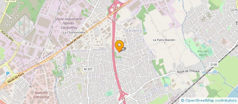 localisation de l'entreprise MONSIEUR MOHAMED AYADI  SAINTE-LUCE-SUR-LOIRE