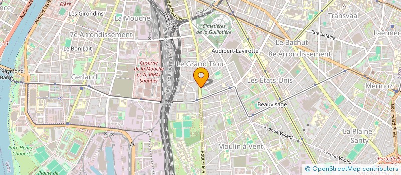 localisation de l'entreprise MONSIEUR MOHAMED AYARI  LYON