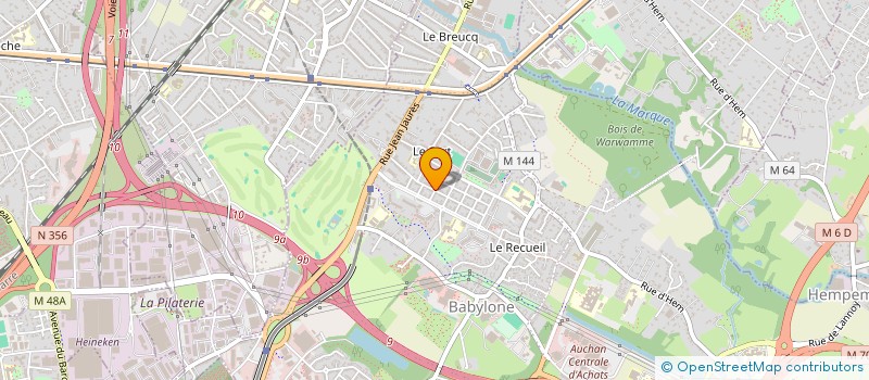 localisation de l'entreprise MONSIEUR MOHAMED AYMEN AGGOUN à VILLENEUVE-D'ASCQ