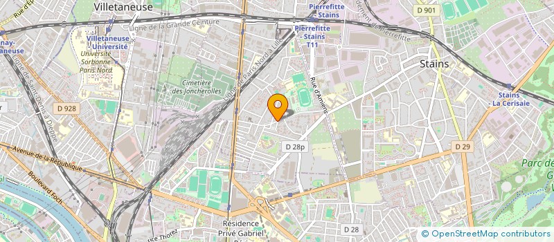 localisation de l'entreprise MONSIEUR MOHAMED AZAIEZ à PIERREFITTE-SUR-SEINE