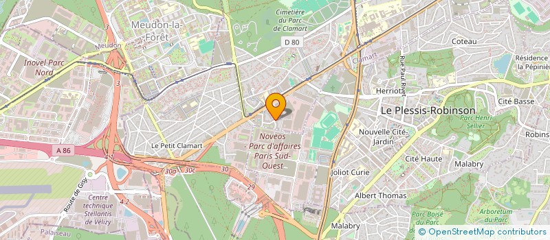 localisation de l'entreprise MONSIEUR MOHAMED AZAOUI à CLAMART
