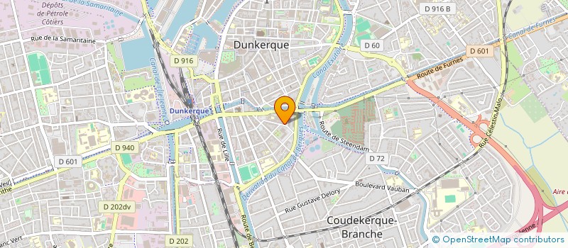 localisation de l'entreprise MONSIEUR MOHAMED AZAZI à DUNKERQUE