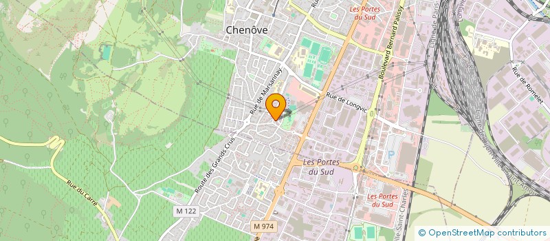 localisation de l'entreprise MONSIEUR MOHAMED-AZIZ ZHOUGA  CHENOVE