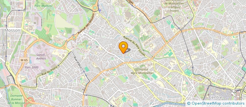 localisation de l'entreprise MONSIEUR MOHAMED AZIZI à MONTPELLIER