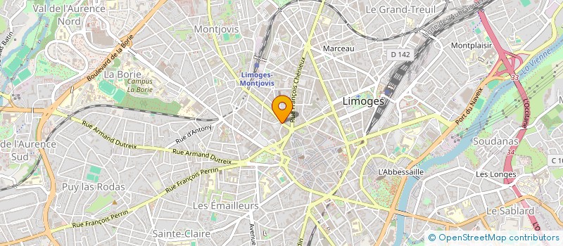 localisation de l'entreprise MONSIEUR MOHAMED AZMAMI à LIMOGES