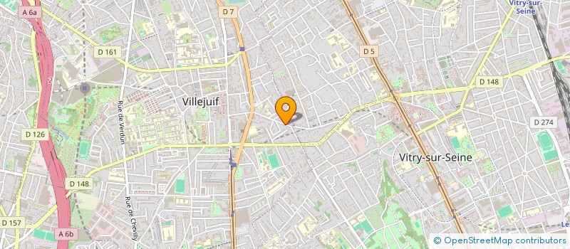 localisation de l'entreprise MONSIEUR MOHAMED AZOUG  VILLEJUIF