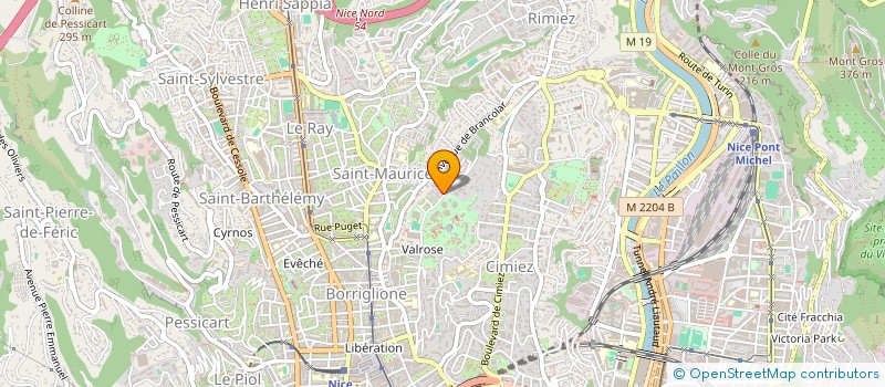 localisation de l'entreprise MONSIEUR MOHAMED AZZABI à NICE