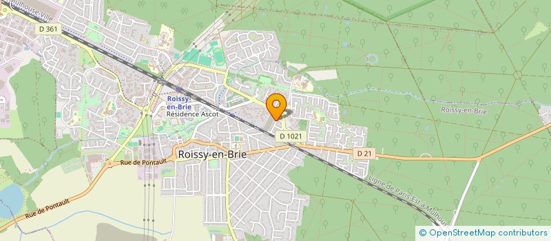 localisation de l'entreprise MONSIEUR MOHAMED AZZABI  ROISSY-EN-BRIE