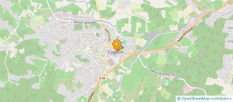 localisation de l'entreprise MONSIEUR MOHAMED AZZOUZI à COGOLIN