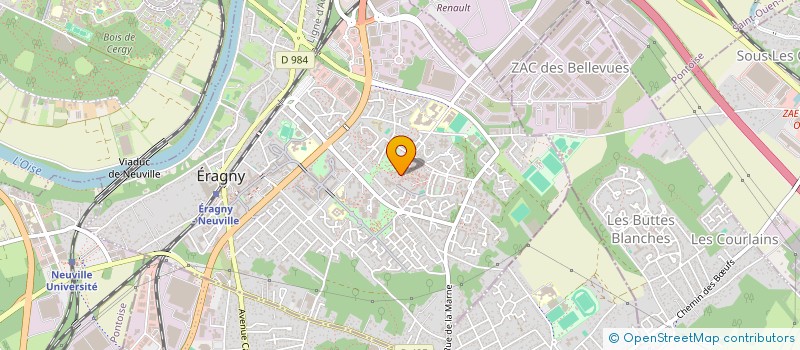 localisation de l'entreprise MONSIEUR MOHAMED BA  ERAGNY