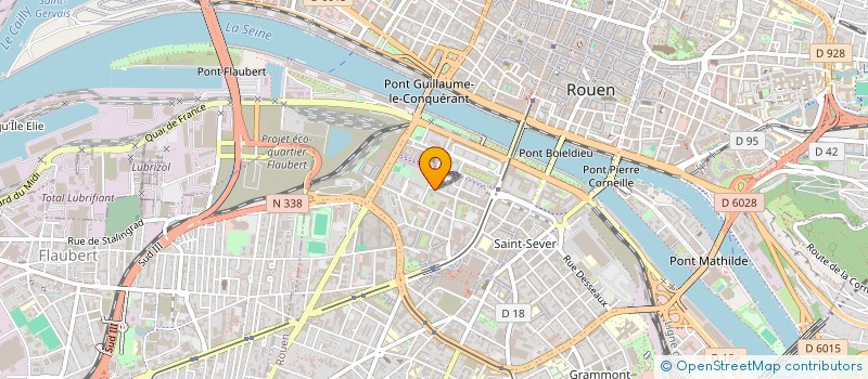 localisation de l'entreprise MONSIEUR MOHAMED BA  ROUEN