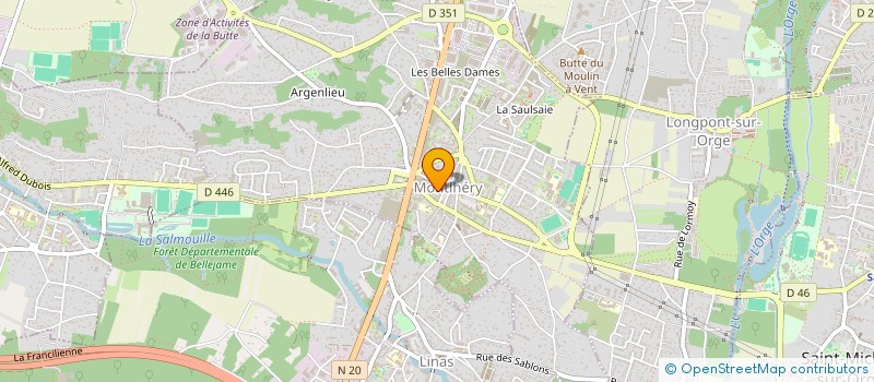 localisation de l'entreprise MONSIEUR MOHAMED BAABOURA à MONTLHERY