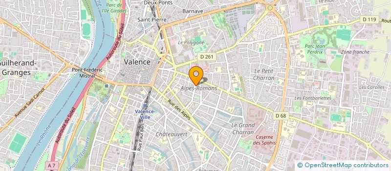 localisation de l'entreprise MONSIEUR MOHAMED BABES  VALENCE