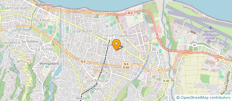 localisation de l'entreprise MONSIEUR MOHAMED BACARI ALI  SAINT-DENIS