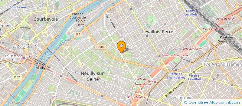 localisation de l'entreprise MONSIEUR MOHAMED BACCOUCHE à NEUILLY-SUR-SEINE