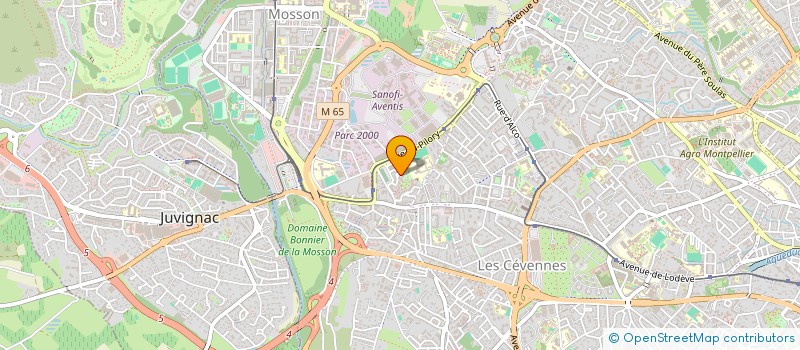 localisation de l'entreprise MONSIEUR MOHAMED BACH  MONTPELLIER