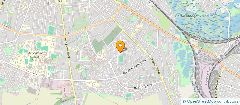 localisation de l'entreprise MONSIEUR MOHAMED BADIROU  AMIENS