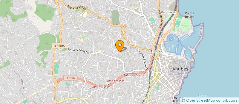 localisation de l'entreprise MONSIEUR MOHAMED BADREDDINE à ANTIBES