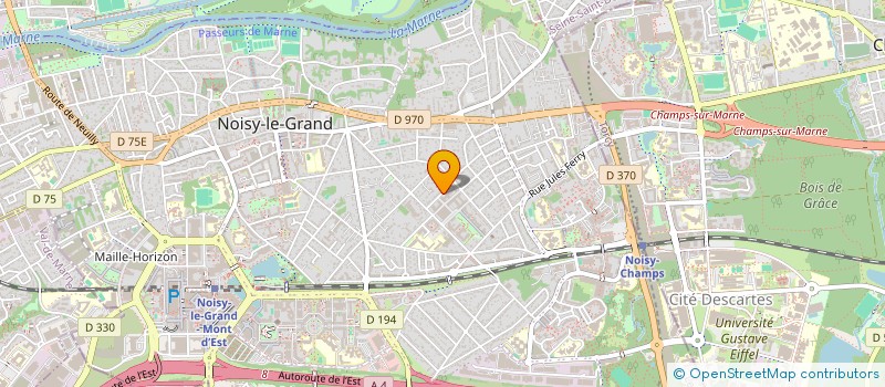 localisation de l'entreprise MONSIEUR MOHAMED BADREDDINE M'NAD  NOISY-LE-GRAND