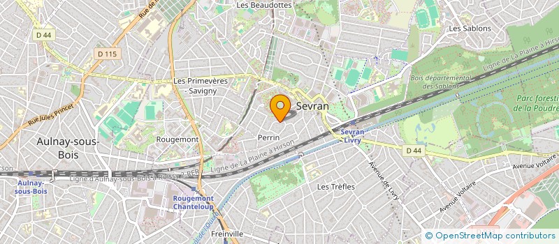 localisation de l'entreprise MONSIEUR MOHAMED BAGHDADI à SEVRAN