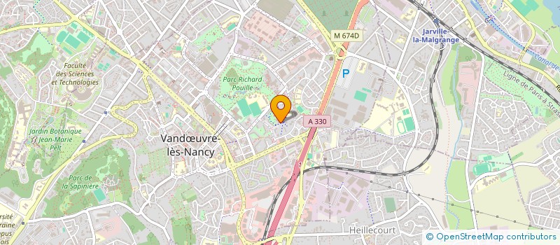 localisation de l'entreprise MONSIEUR MOHAMED BAGHDALI  VANDUVRE-LES-NANCY