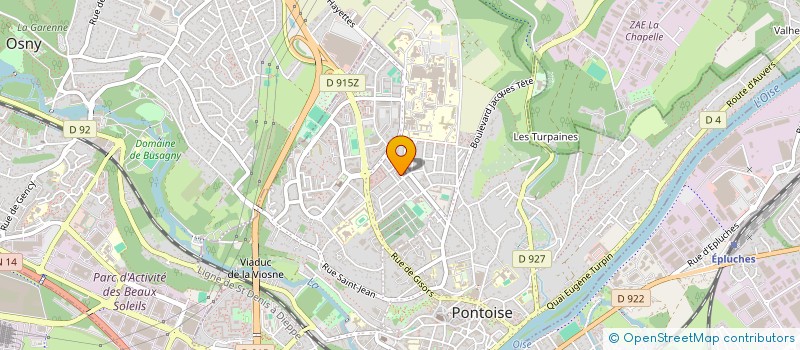 localisation de l'entreprise MONSIEUR MOHAMED BAH  PONTOISE