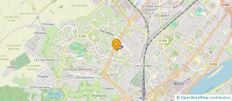 localisation de l'entreprise MONSIEUR MOHAMED BAH  BLOIS