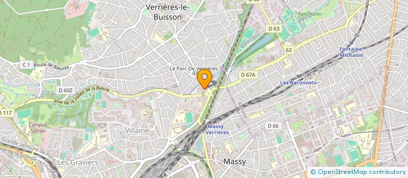 localisation de l'entreprise MONSIEUR MOHAMED BAHA EDDINE ALLAGUI  MASSY