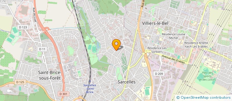 localisation de l'entreprise MONSIEUR MOHAMED BAHAMOU à SARCELLES