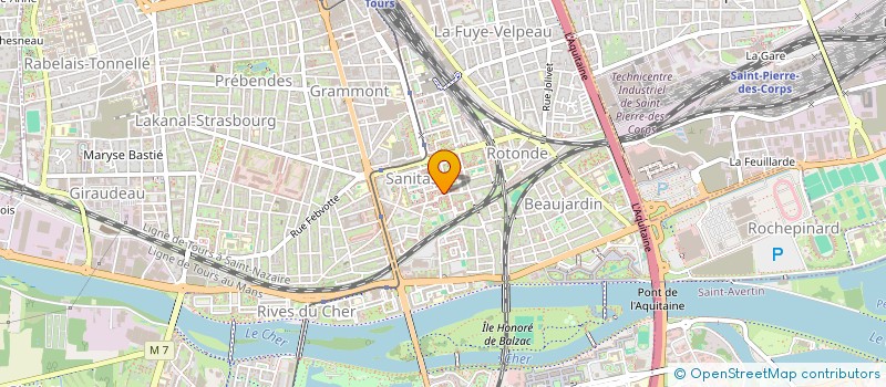 localisation de l'entreprise MONSIEUR MOHAMED BAHI  TOURS