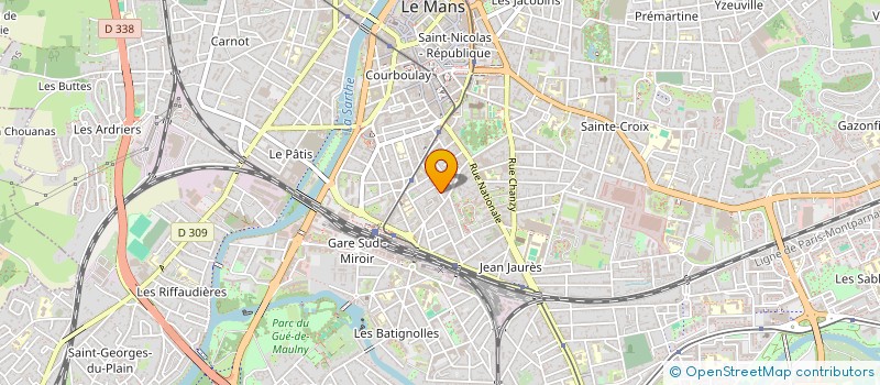 localisation de l'entreprise MONSIEUR MOHAMED BAHIR à LE MANS