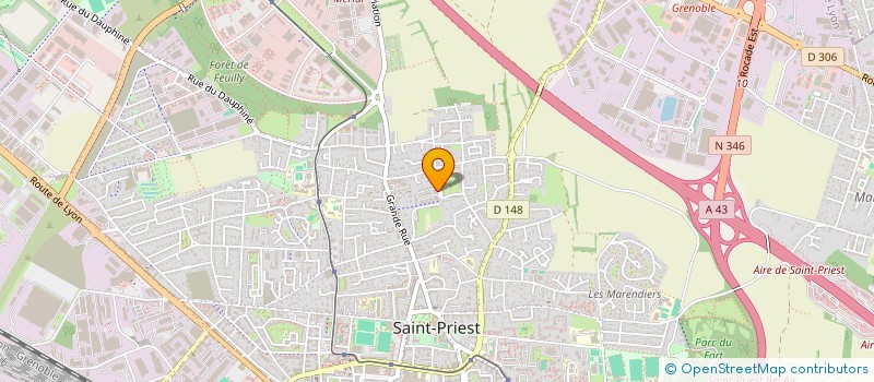 localisation de l'entreprise MONSIEUR MOHAMED BAHJI  SAINT-PRIEST