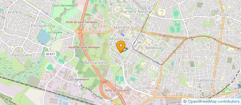 localisation de l'entreprise MONSIEUR MOHAMED BAHLOUL à SAINT-HERBLAIN