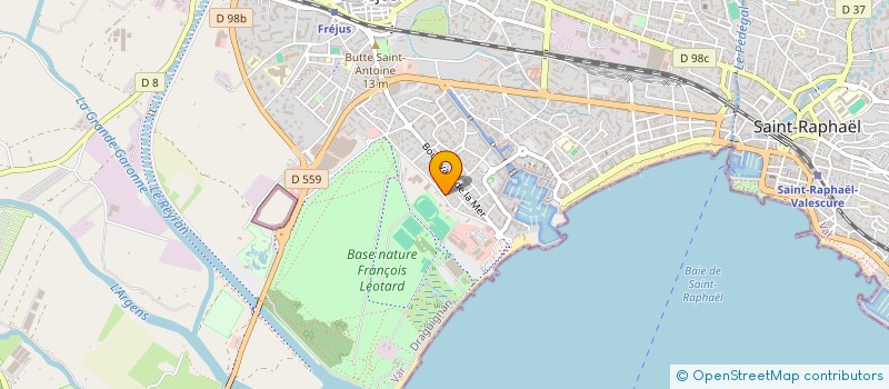 localisation de l'entreprise MONSIEUR MOHAMED BAHRI à FREJUS