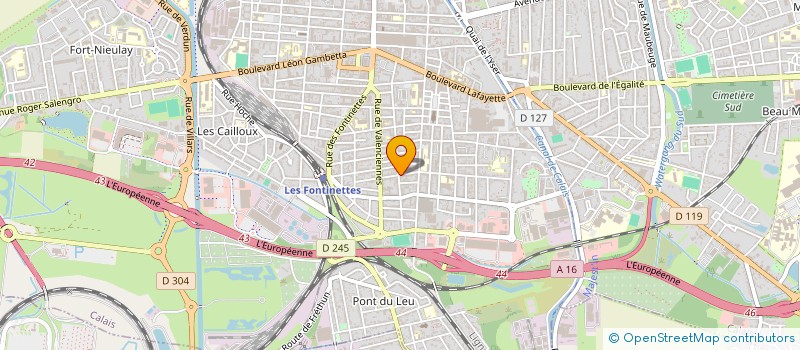 localisation de l'entreprise MONSIEUR MOHAMED BAHRI  CALAIS