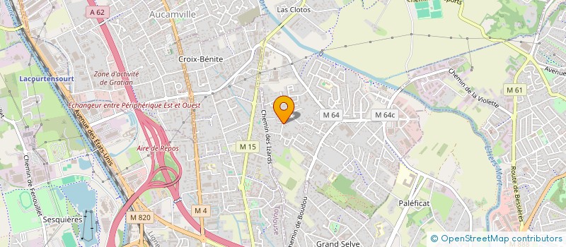 localisation de l'entreprise MONSIEUR MOHAMED BAJJA à LAUNAGUET