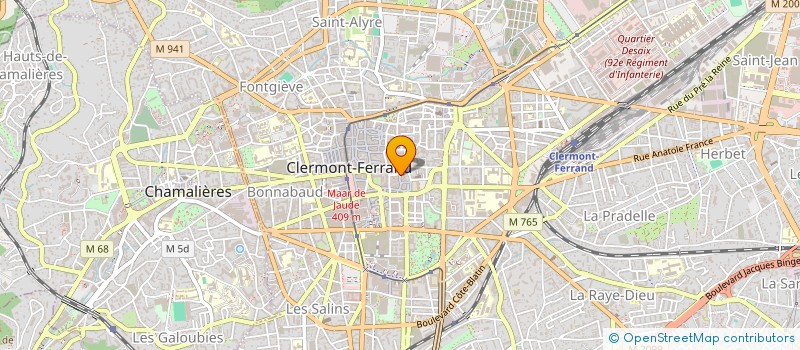localisation de l'entreprise MONSIEUR MOHAMED BAJOU à CLERMONT-FERRAND