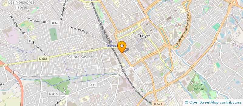 localisation de l'entreprise MONSIEUR MOHAMED BAKALI à TROYES
