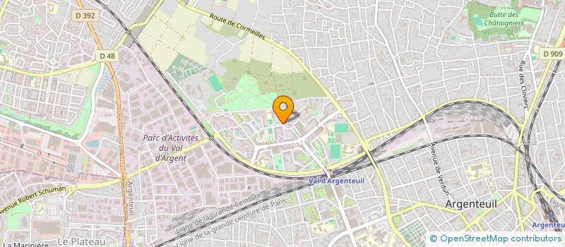 localisation de l'entreprise MONSIEUR MOHAMED BAKAYOKO  ARGENTEUIL