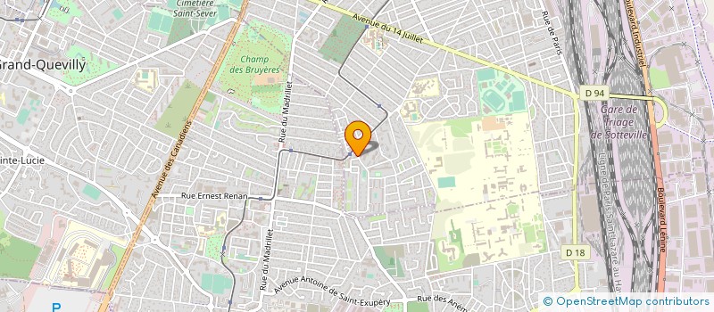 localisation de l'entreprise MONSIEUR MOHAMED BAKKAS  SOTTEVILLE-LES-ROUEN