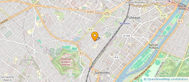localisation de l'entreprise MONSIEUR MOHAMED BAKLOUTI à SURESNES