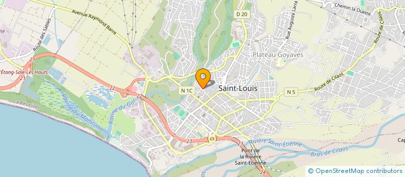 localisation de l'entreprise MONSIEUR MOHAMED BALBOLIA  SAINT-LOUIS