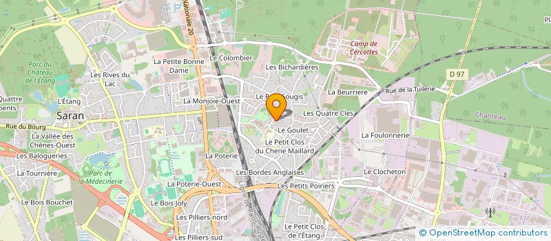 localisation de l'entreprise MONSIEUR MOHAMED BALDE à SARAN